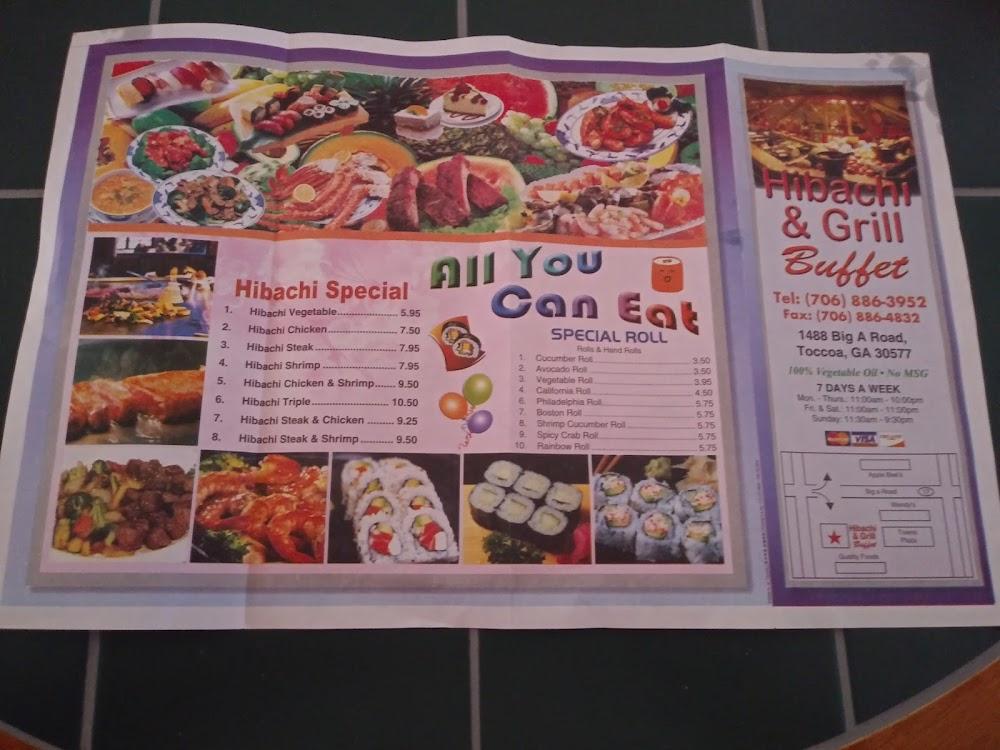 Hibachi Grill Menu image 4